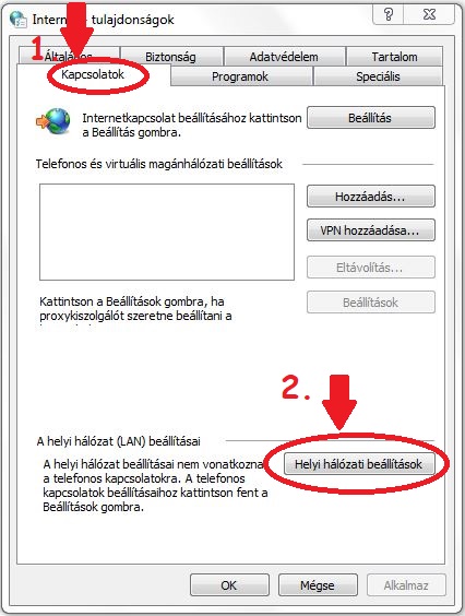 Kép a könyvtár honlapjáról Segédlet a proxy beállításához Google Chrome-ban